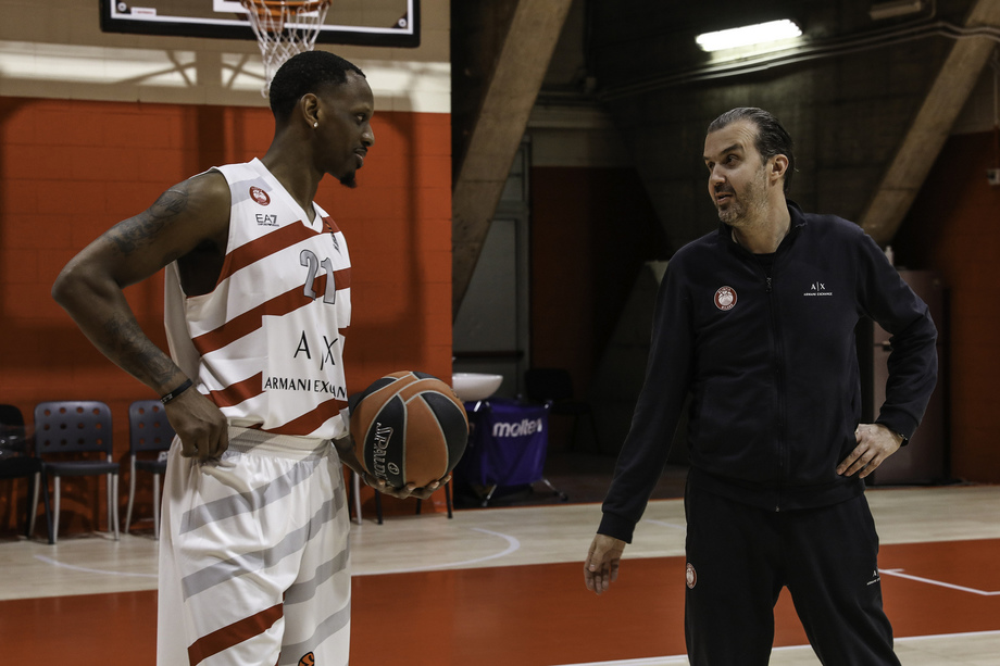 Milano, primo allenamento per James Nunnally