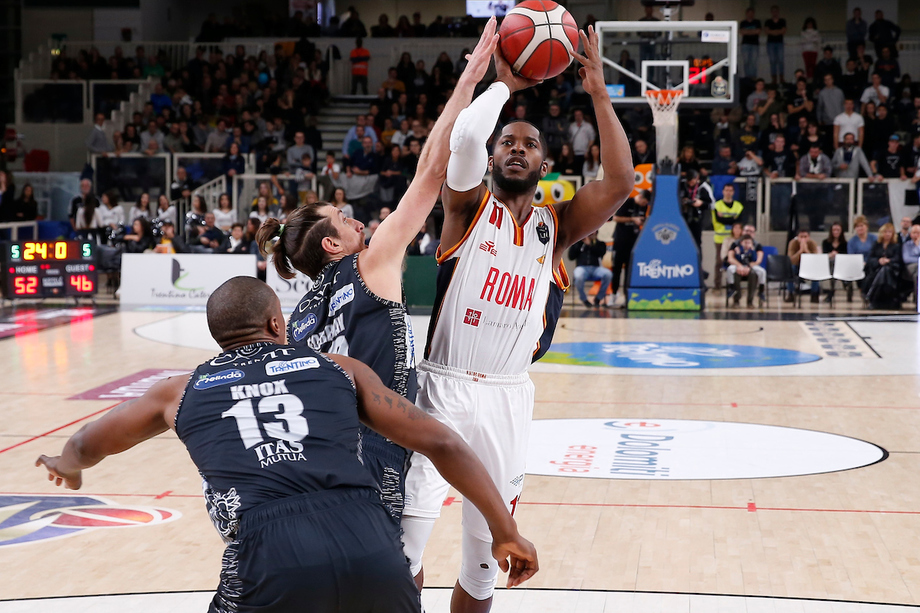 Virtus Roma, il blitz a Trento grazie alla miglior prestazione al tiro della stagione