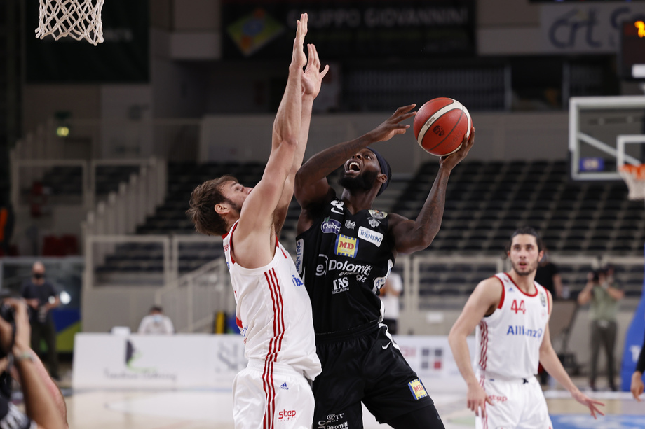 Dolomiti Energia Trentino, Williams sempre più decisivo; sfiora i 23 punti di media nelle ultime 7 gare ed è in doppia cifra in 21 match su 23