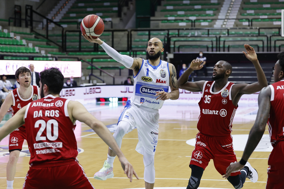 La De'Longhi Treviso al successo contro l'Allianz Pallacanestro Trieste