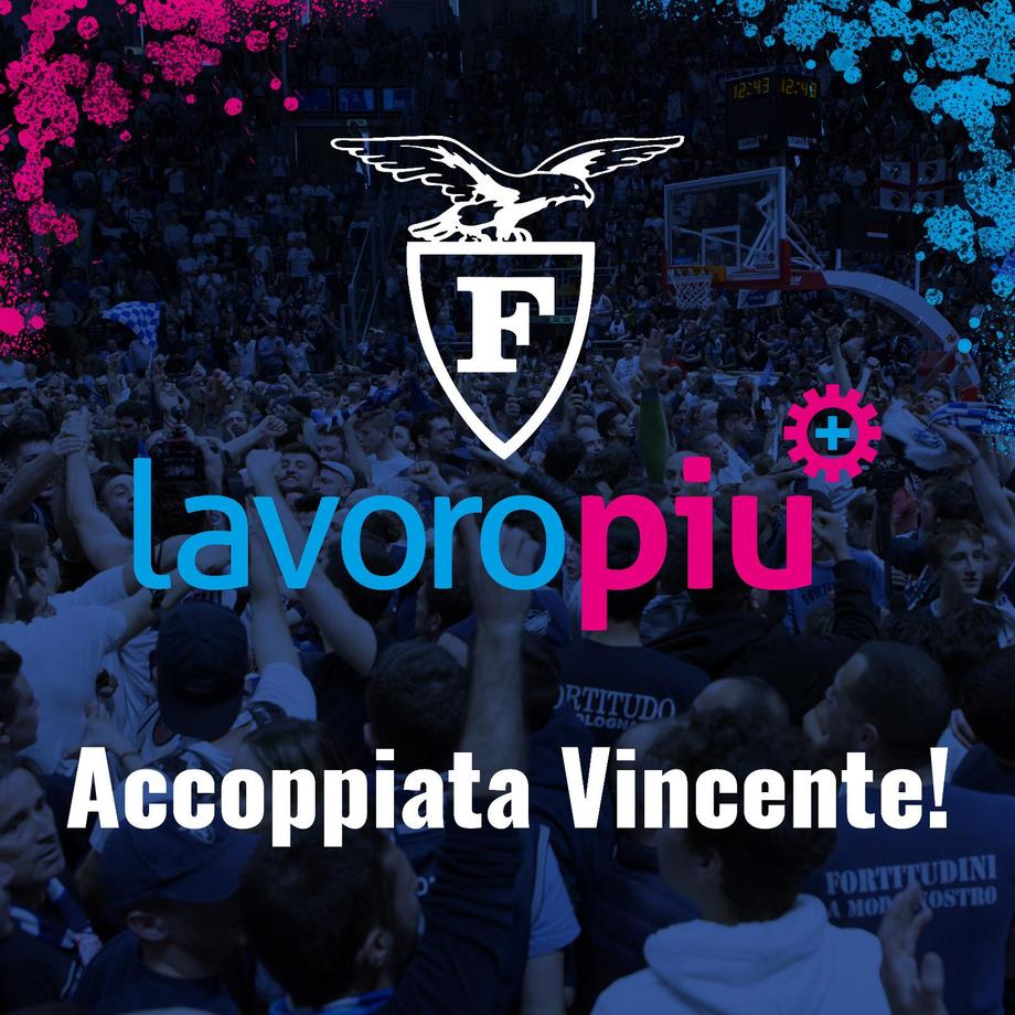 Lavoropiù è il nuovo Main Sponsor della Fortitudo Bologna