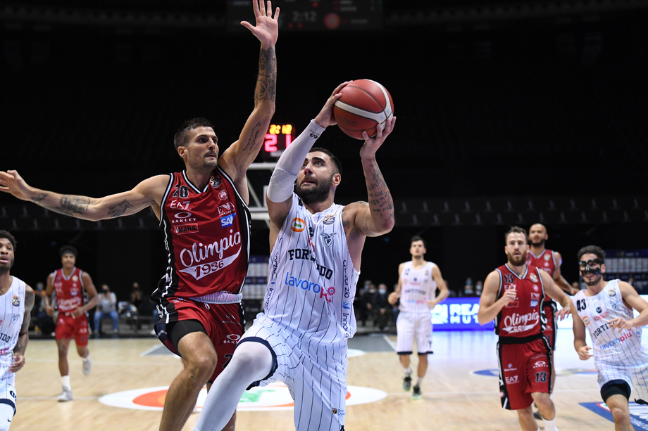 Serie A UnipolSai: alle 17 A|X Armani Exchange Milano - Fortitudo Lavoropiù Bologna su Eurosport 2