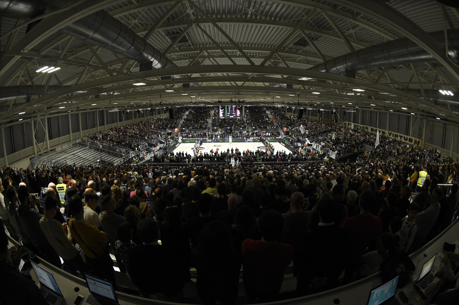 I 6.927 spettatori di Virtus Bologna-Treviso terza maggior affluenza della stagione dopo Milano-Varese (7.662) e Roma-Milano (7.570)