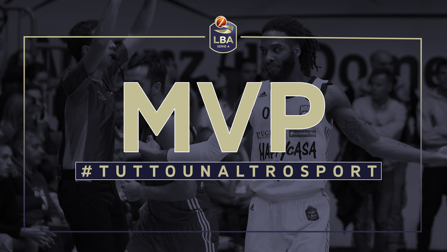 Adrian Banks MVP del 8° turno LBA Serie A