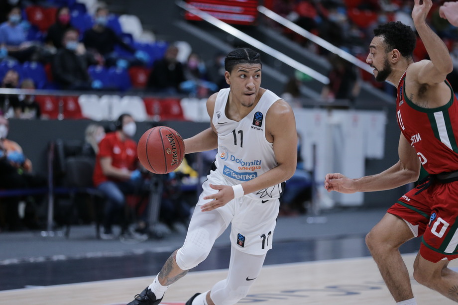 EuroCup: la Dolomiti Energia Trentino esce di scena con la sconfitta sul campo del Lokomotiv Kuban