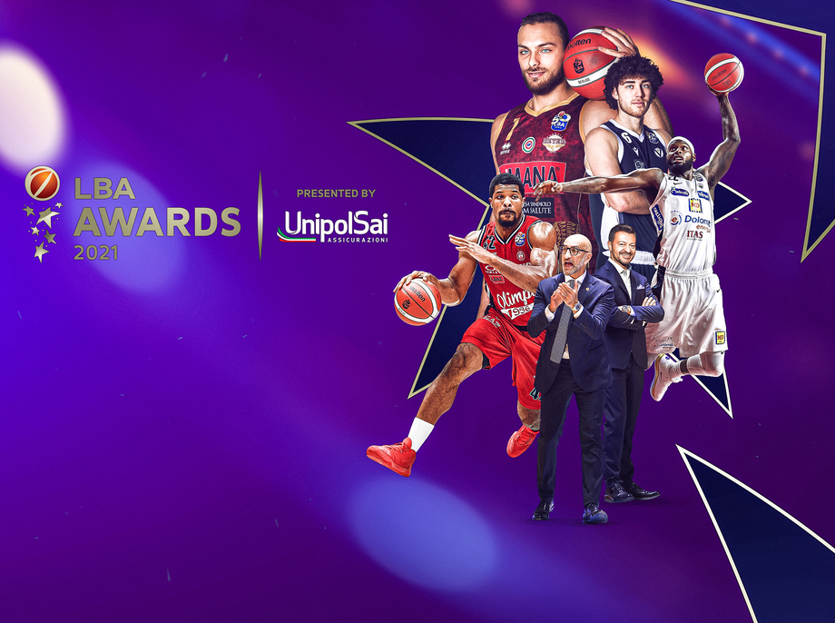 I vincitori degli LBA Awards: Tonut è l'MVP