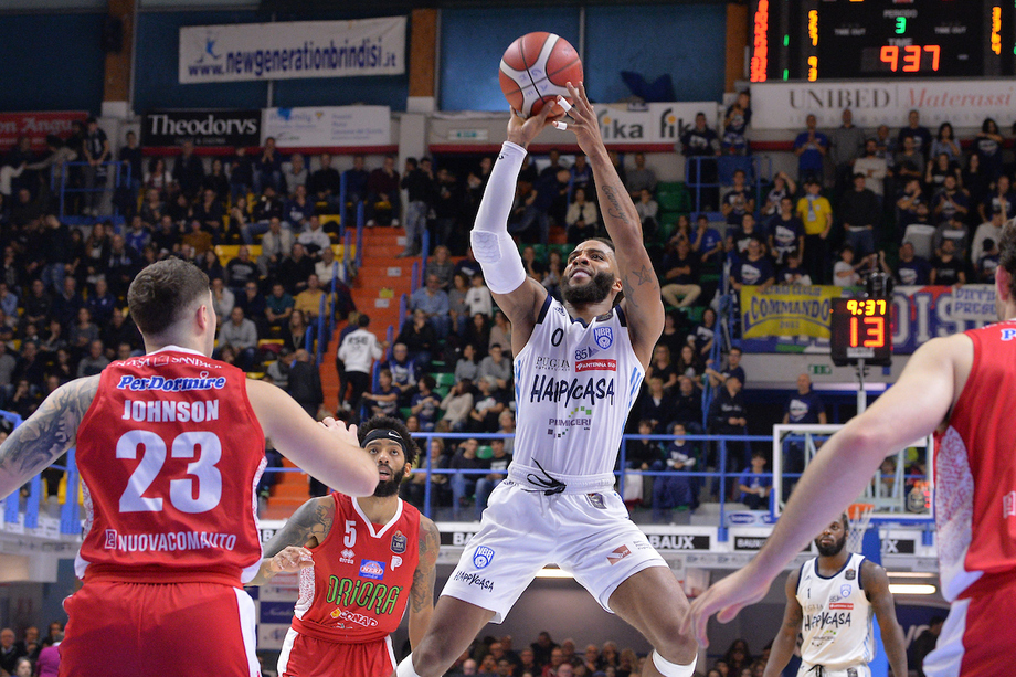 Happy Casa Brindisi, eguagliata la sua miglior partenza in Serie A. Banks diventa il miglior assistman della storia del club
