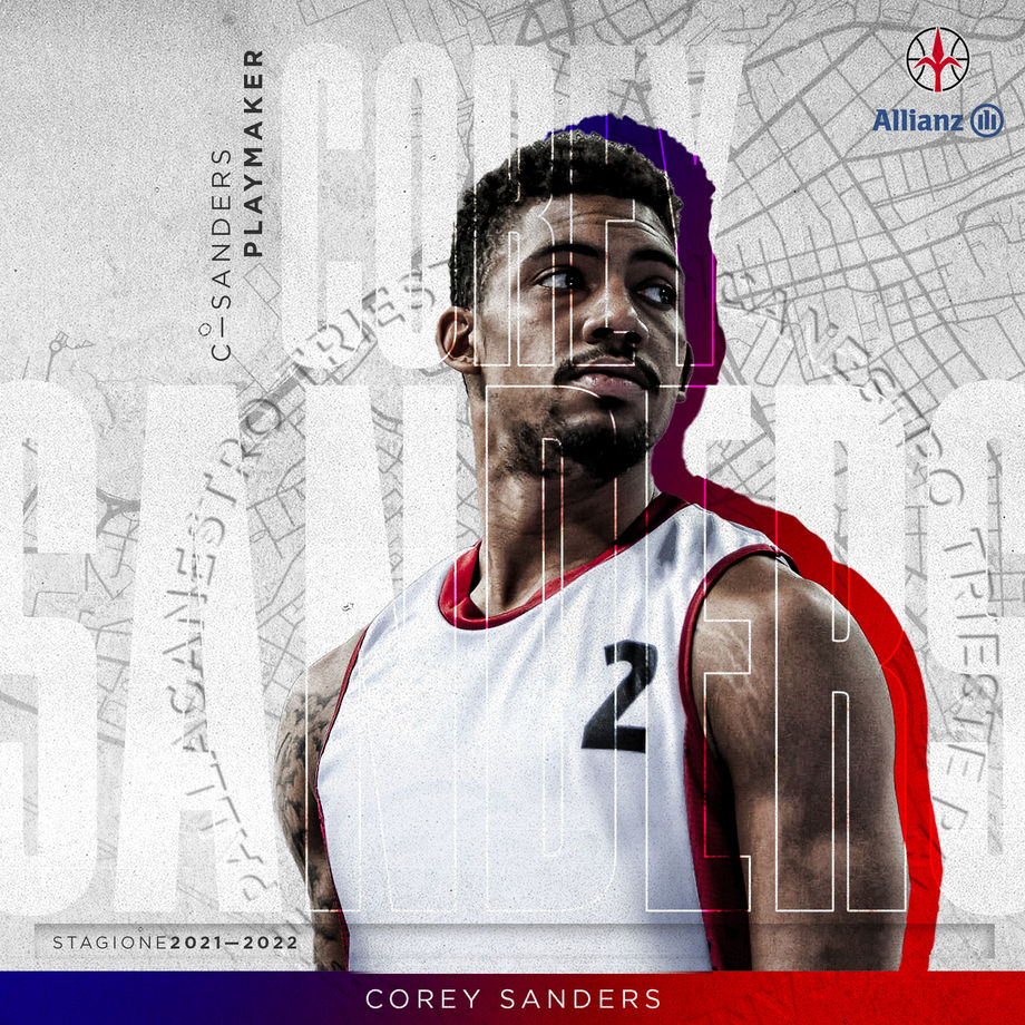 Allianz Pallacanestro Trieste, il nuovo play è Corey Sanders