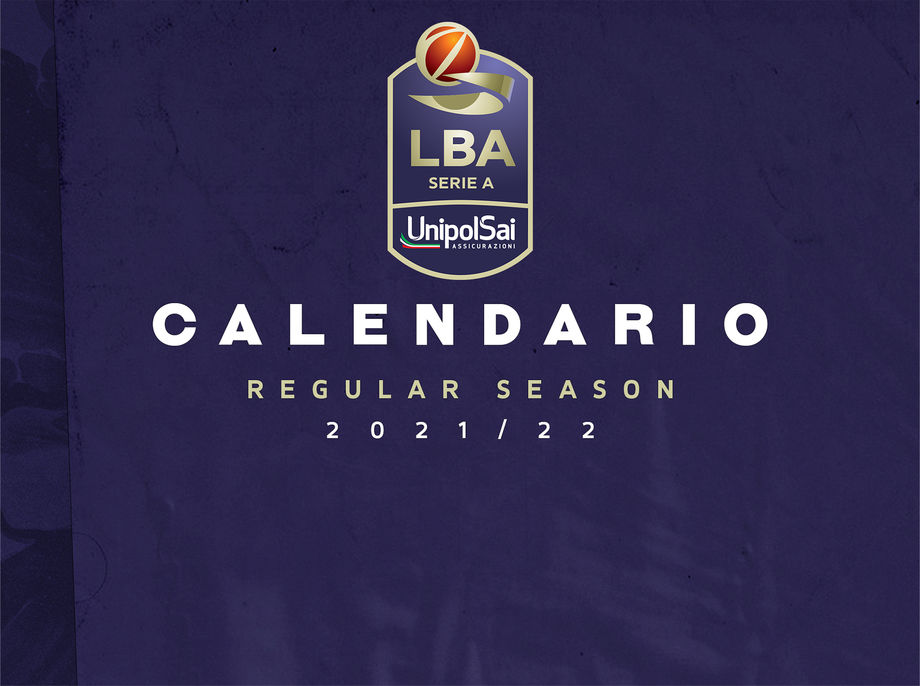 Serie A UnipolSai 2021-22, il calendario della regular season