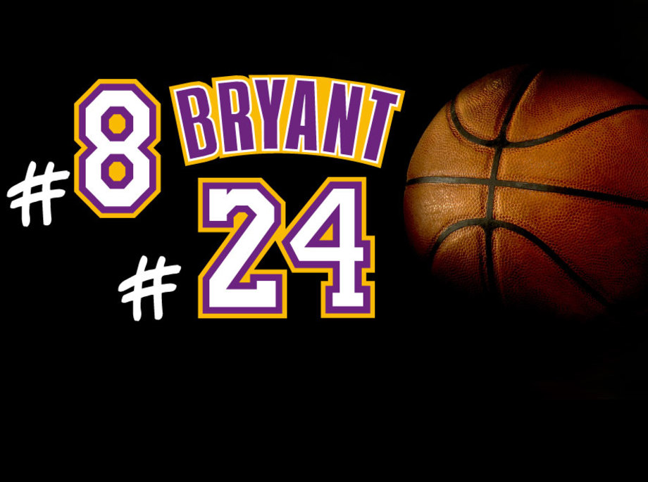 L'iniziativa di LBA: una vetrofania con il nome di Bryant e i suoi numeri di maglia sui tabelloni dei canestri