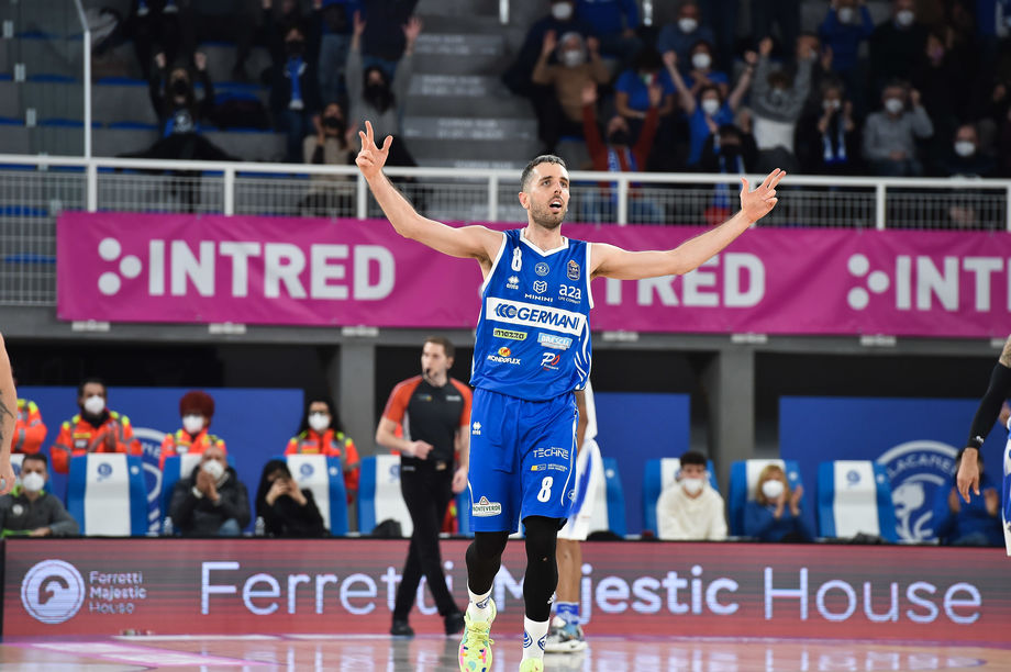 Amedeo Della Valle conquista il titolo di MVP della 22ª Giornata di Serie A UnipolSai