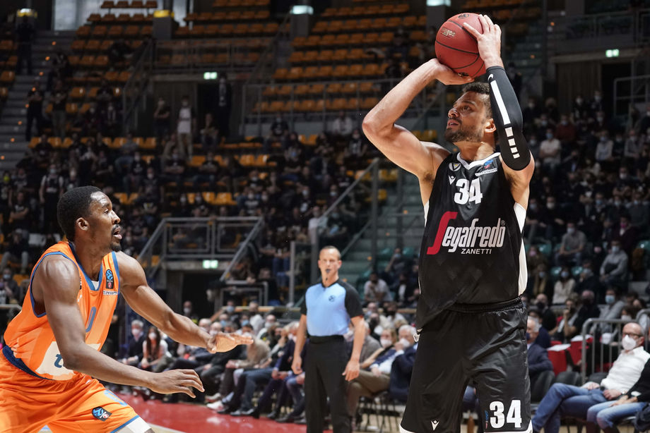 Eurocup, sconfitta per la Virtus Segafredo Bologna in Germania sul parquet di Ulm