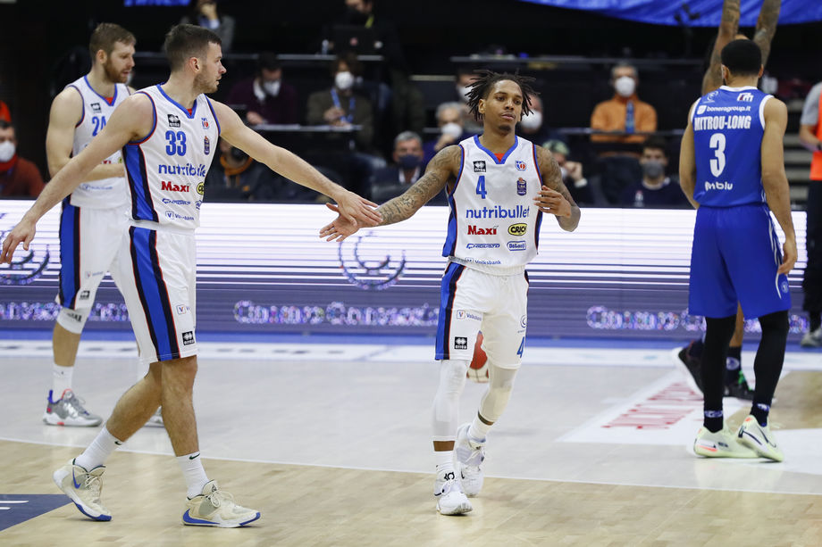 Giovedì alle 20 il recupero del 15° turno Nutribullet Treviso-Allianz Trieste: 6° confronto nella storia tra i due club
