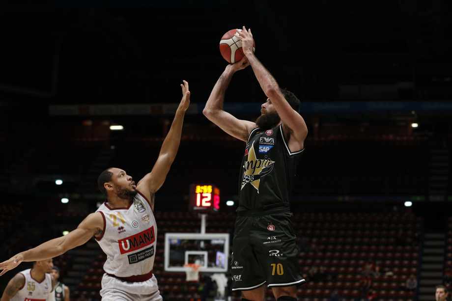 A|X Armani Exchange Milano, i 34 punti di scarto in gara 2 con l'Umana Venezia sono il miglior risultato per l'Olimpia nella storia dei Playoff