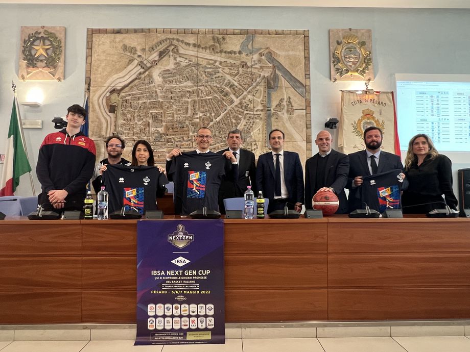 Presentata a Pesaro  la IBSA Next Gen Cup 2022
