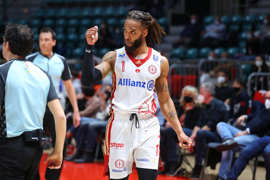 Adrian Banks vince il premio di MVP della 26ª Giornata di Serie A Unipolsai