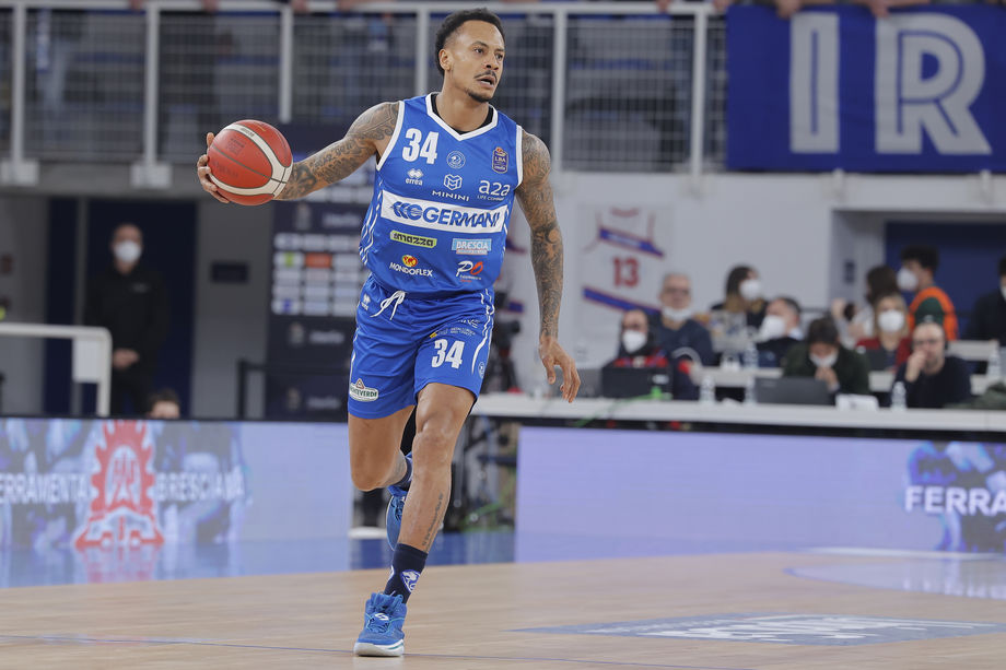 Frecciarossa Final Eight, Dolomiti Energia Trentino - Germani Brescia: 25ª presenza di Moss nel torneo, nessuno come lui e Stonerook