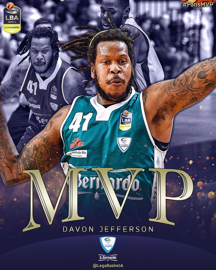 Devon Jefferson Mvp della settimana per la seconda volta in stagione