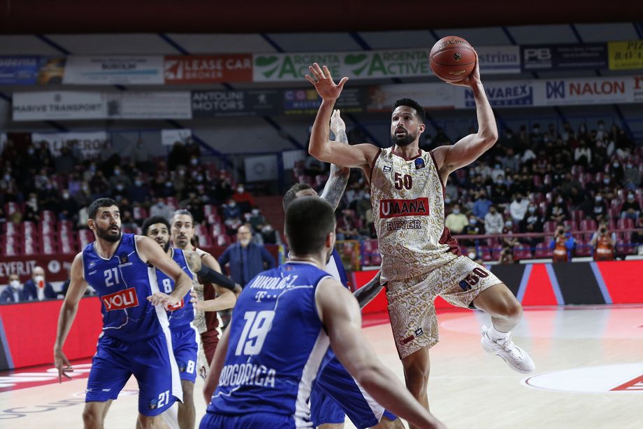 Eurocup, con Watt l'Umana Venezia stende il Buducnost, Trento k.o. in Francia e ancora al palo
