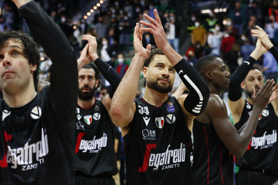Serie A UnipolSai: Virtus Segafredo Bologna matematicamente prima in regular season, Milano e Brescia al secondo e terzo posto