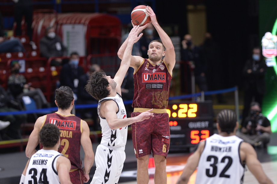 Umana Reyer Venezia, Bramos con la 'doppia doppia' da record in una Final Eight (26 punti e 13 rimbalzi)