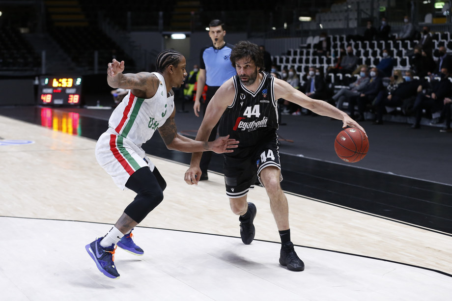 EuroCup: con super Teodosic la Virtus Segafredo Bologna si aggiudica Gara 1 di semifinale battendo l'UNICS Kazan