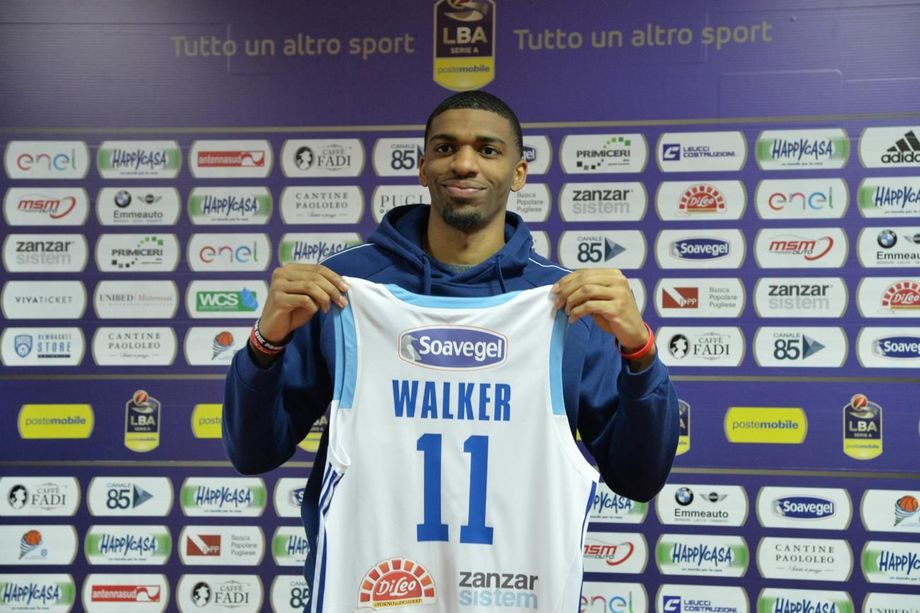 Happy Casa Brindisi, ecco Walker: 'Pronto a dare il mio contributo'