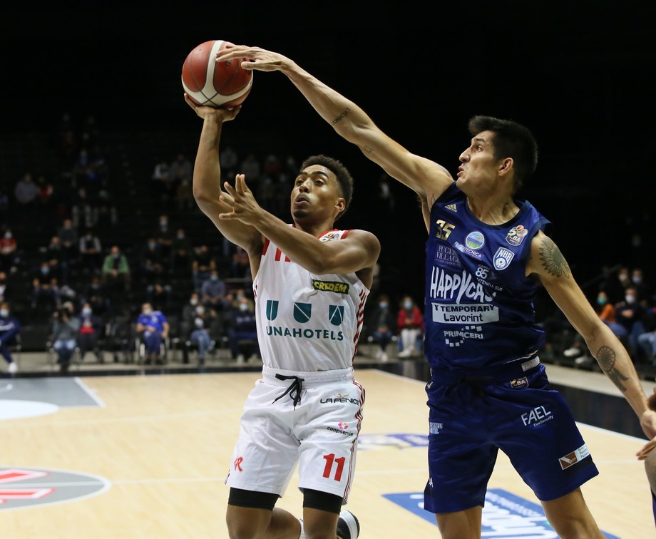 Serie A UnipolSai: il posticipo di questa sera tra Happy Casa Brindisi e UNAHOTELS Reggio Emilia chiude la giornata