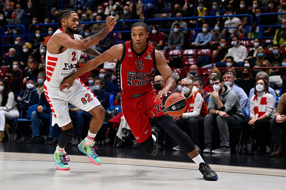 Eurolega: l’Olympiacos allunga nel finale, A|X Armani Exchange Milano k.o. al Pireo