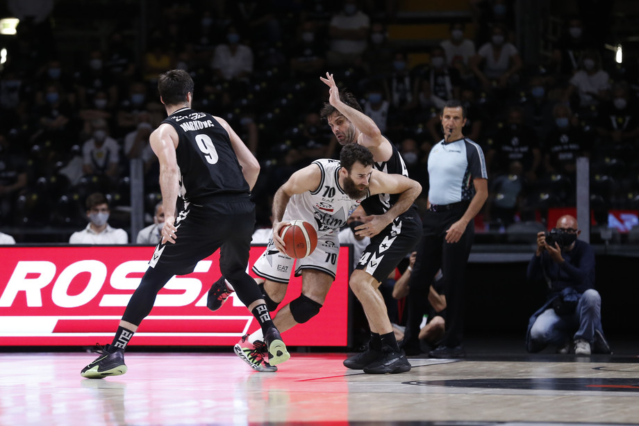 Virtus, difesa ancora decisiva: Milano al minimo di punti stagionale (mai sotto i 60 punti quest'anno)