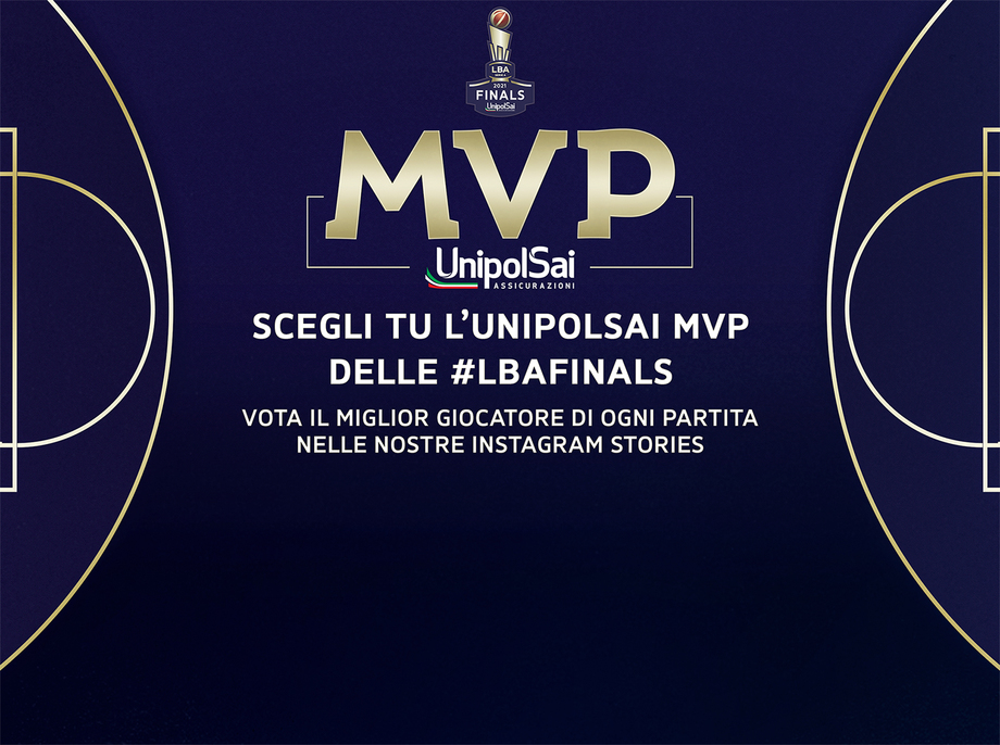 LBA Finals: i tifosi scelgono l'UnipolSai MVP