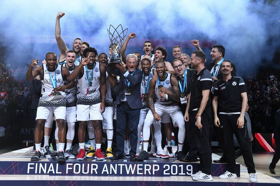 La Segafredo Virtus Bologna batte Tenerife e vince la Basketball Champions League