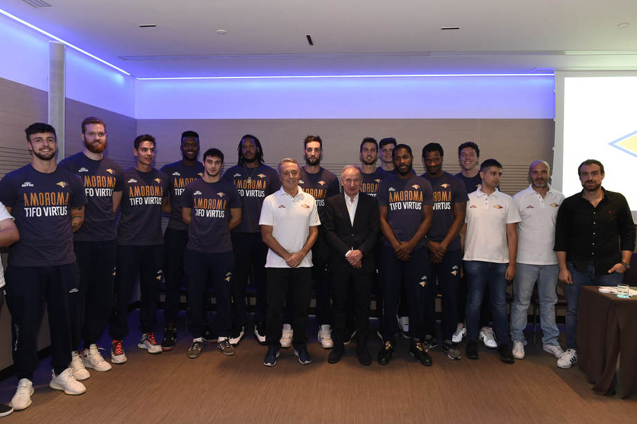 Presentata la nuova Virtus Roma. Bucchi:'In A per rimanerci a lungo'