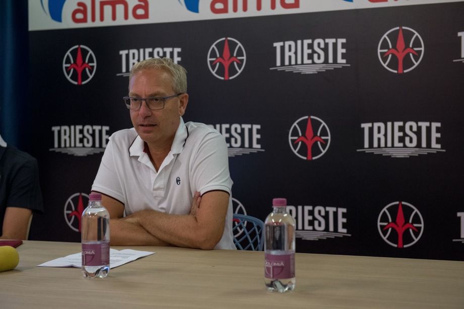 Alma Pallacanestro Trieste al via. Mauro: 'Puntiamo a 4 mila abbonamenti e a una salvezza tranquilla'
