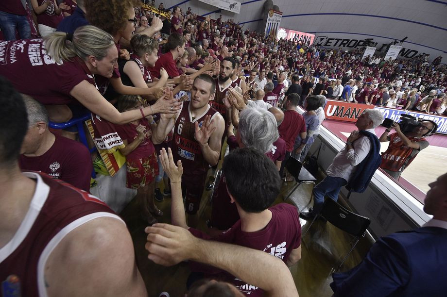 Umana, in gara1 Bramos supera quota 4.000 minuti giocati con Venezia. Ora gli mancano solo 2 presenze per raggiungere Ress nella classifica 'all time' di Venezia nei playoff