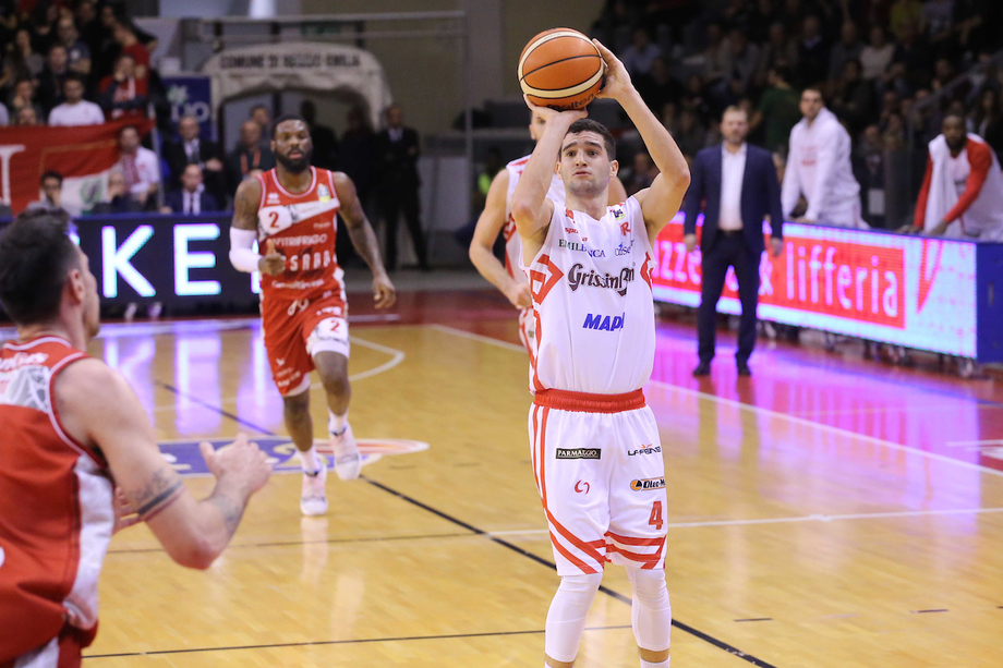 Grissin Bon Reggio Emilia, risolto il contratto con Federico Mussini