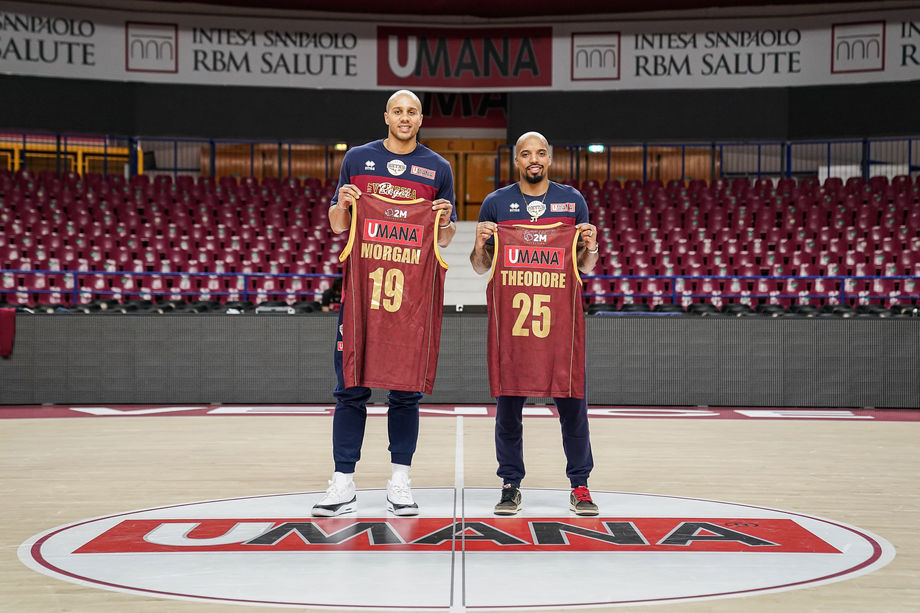 Umana Reyer Venezia, presentati Morgan e Theodore. Casarin: 'Con loro per cambiare marcia nel ritorno'