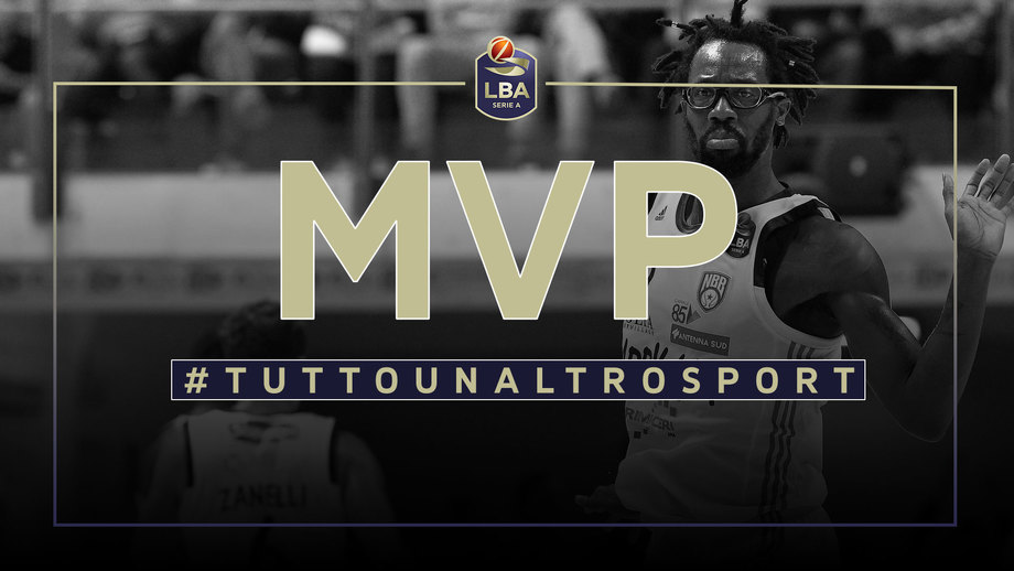 John Brown III è l’MVP del 5° turno di LBA Serie A