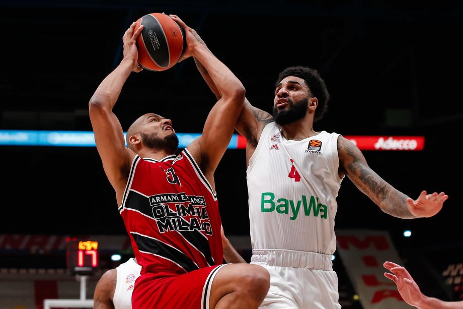Eurolega: l'A|X Armani Exchange Milano fa 2-0 nella serie battendo il Bayern Monaco