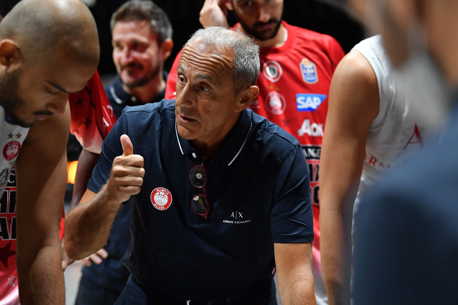 Discovery + Supercoppa - Quarti di finale: Messina 'con serietà abbiamo fatto il nostro compito'. Menetti 'faccio comunque un applauso ai miei ragazzi'