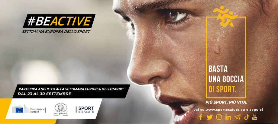 Al via la settima edizione della Settimana Europea dello Sport
