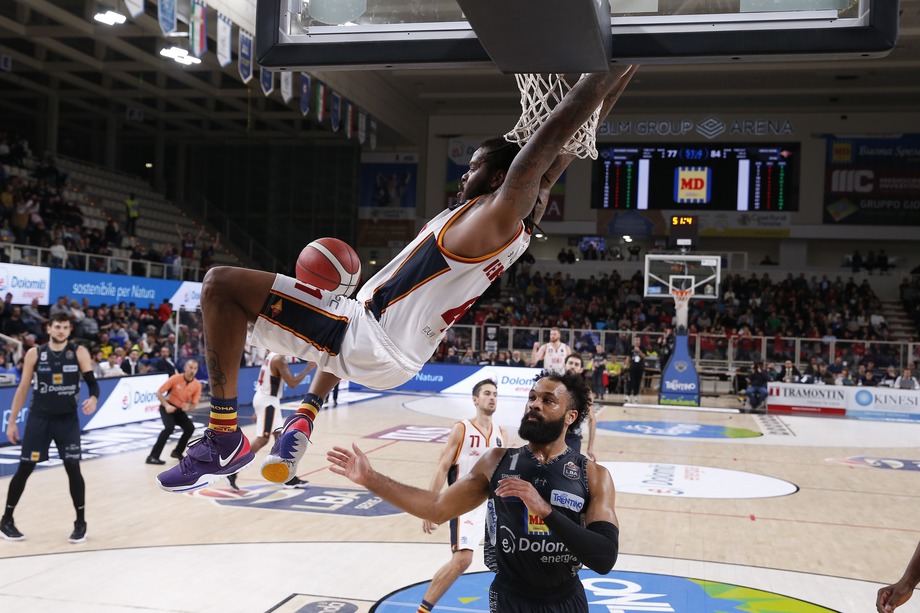 La Virtus Roma espugna Trento. Bucchi: 'Abbiamo dimostrato grande carattere'