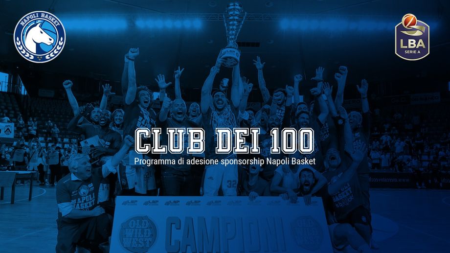 Al via il progetto 'Club dei 100', network delle aziende sostenitrici del Napoli Basket. Grassi: 'Sicuro della risposta degli imprenditori napoletani'