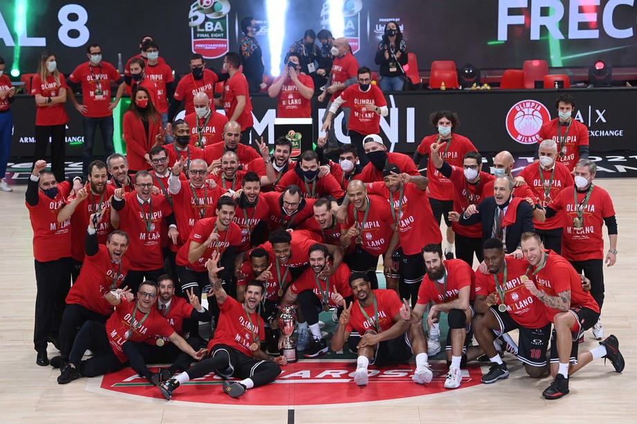 A|X Armani Exchange Milano, settima Coppa Italia nella storia del club