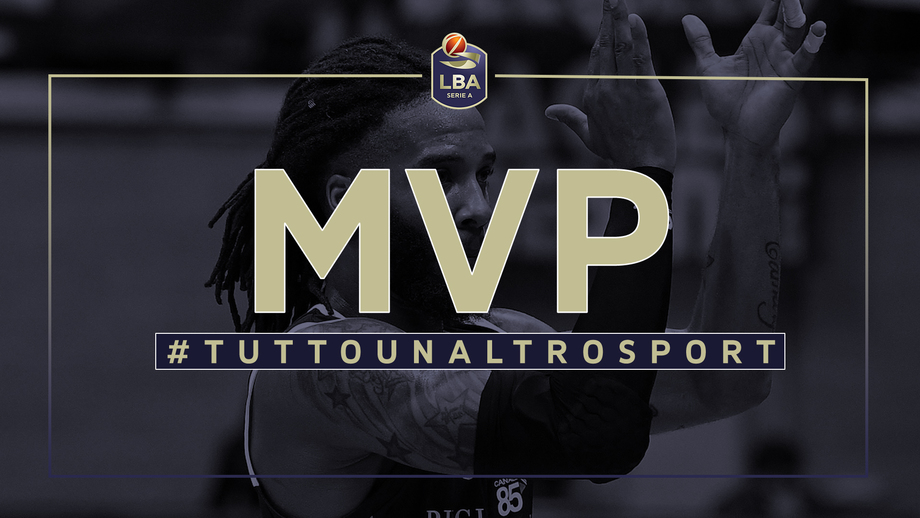 Adrian Banks MVP del 18° turno LBA Serie A
