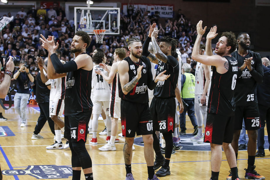 Con la vittoria nella serie contro Tortona, la Virtus Segafredo Bologna conquista la 14ª finale playoff della sua storia