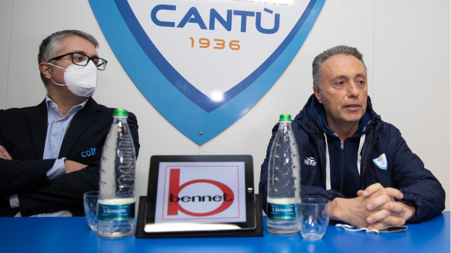 Acqua S.Bernardo Cantù, presentato il nuovo coach Piero Bucchi: 'Una sfida molto stimolante'