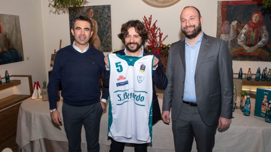 Cantù, il nuovo title sponsor S. Bernardo si presenta: 'Ogni goccia conta'
