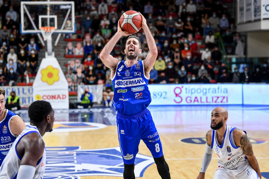 Germani Brescia - Banco di Sardegna Sassari è il posticipo della 17ª giornata su Rai Sport HD