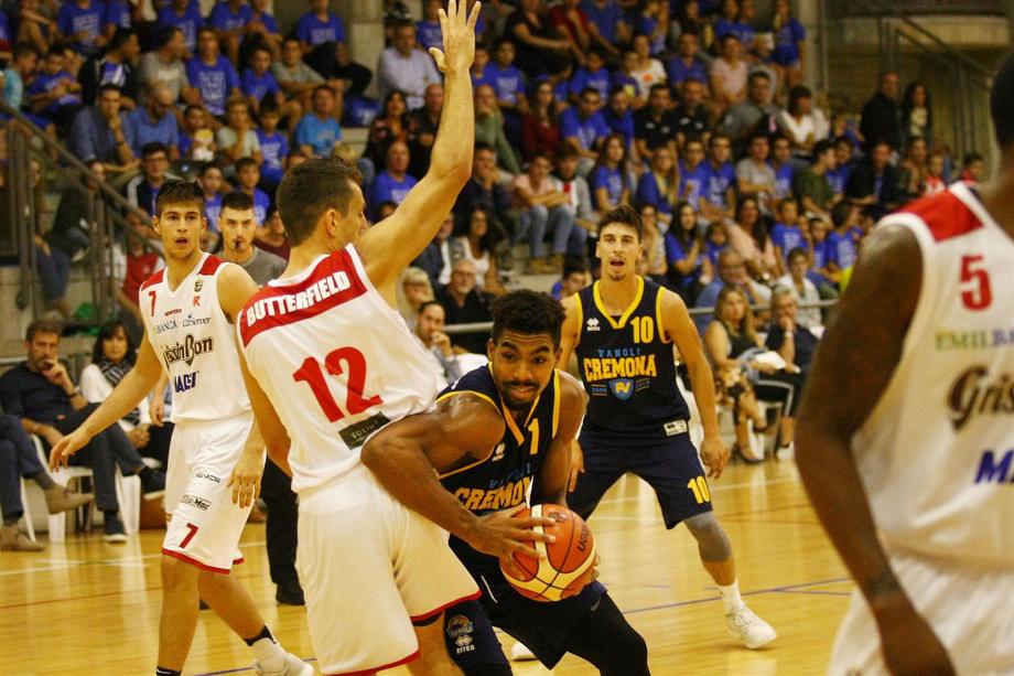 Vanoli Cremona ancora vincente nell'ultima di preseason: sconfitta la Grissin Bon Reggio Emilia